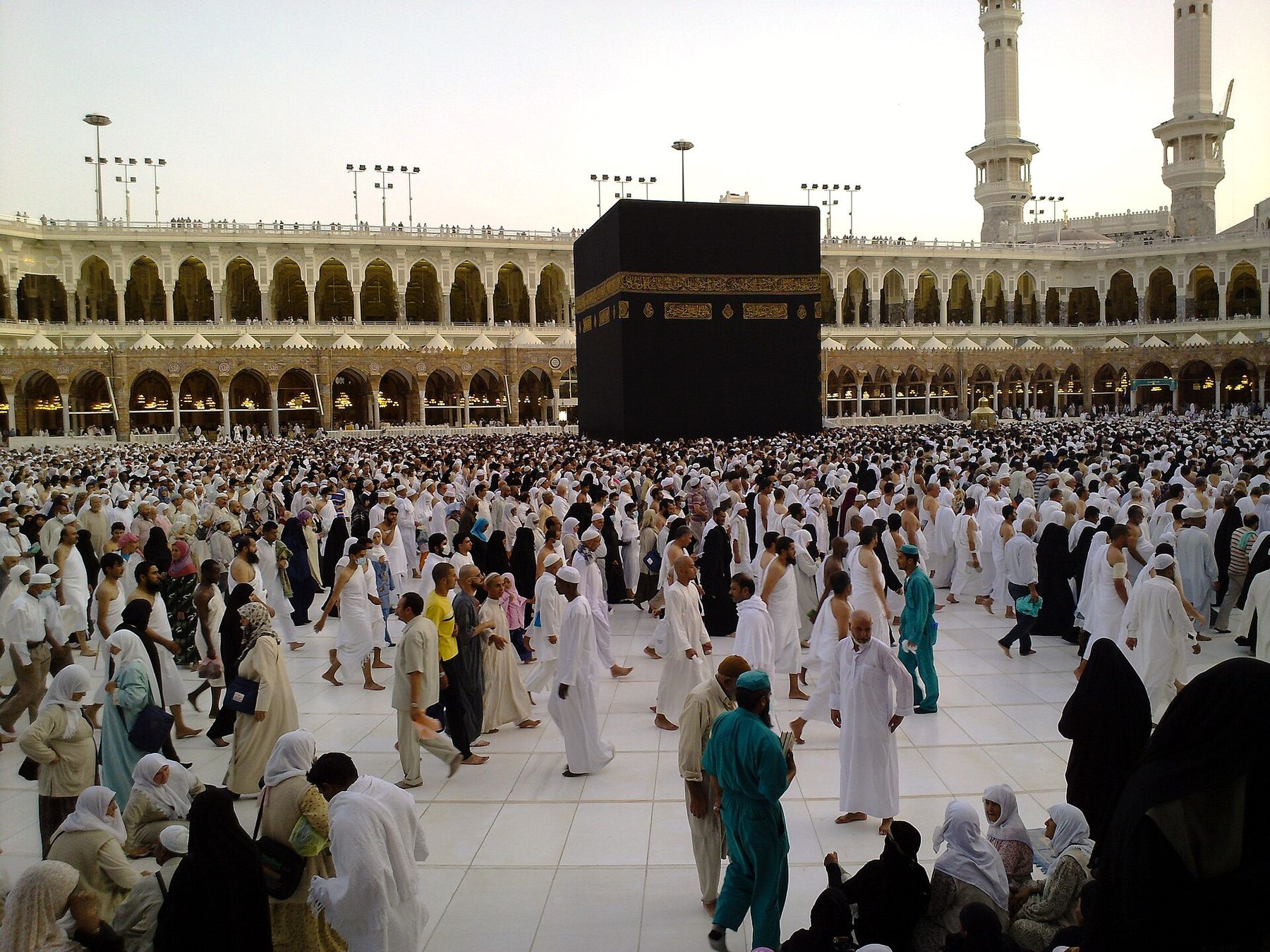Pelgrims in ihram